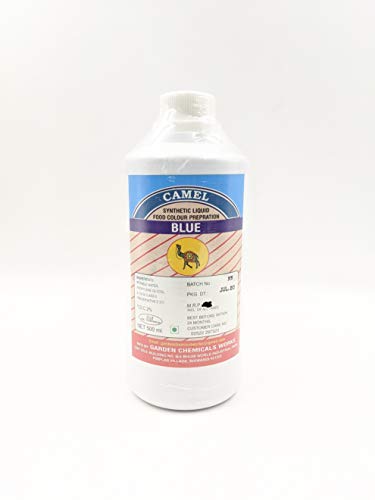 Image of Aromatic Synthetic Blue Liquid Food Colour Preparation-500ml