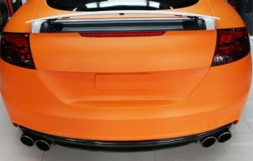 Image of CREON Vinyl Wrap for Car & Bike Self Adhesive Vinyl Wrap Sheet Sticker & Decal Roll Film Auto Car Vehical Air Release (2 feet x 10 feet, Orange Matte Wrap)