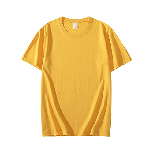 T-shirt d'été Harajuku homme col rond blanc coréen grande taille