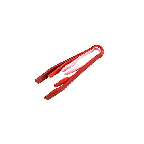 Pinzas for bolsas for alimentos, colores de caramelo, pinzas flexibles for alimentos, pinzas antideslizantes resistentes al calor, pinzas for servir, pinzas de cocina, herramientas for barba