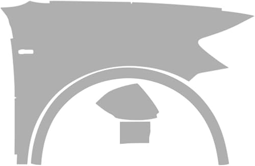 Vicrez Paint Protection PPF Pre-Cut FenderMirror S-Line Badge, Passenger Full vpp7193 Compatible with Audi Q8 S-LineSQ8 SUV 2019-2023