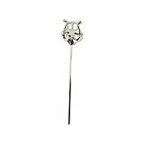  ATRIL DE MARCHA CLARINETE BAJO - Obrac (1237) (Flexible) (Niquelado) (Para Clarinete Bajo) Rabo Largo