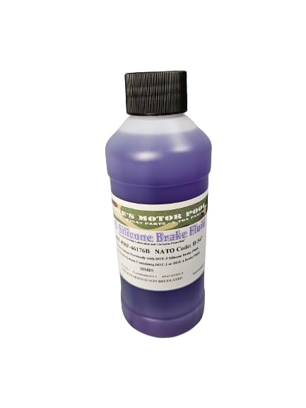Big Mike's Motor Pool Premium 8 oz DOT 5 Silicone Brake Fluid