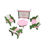 MULTI-VERWENDUNG: Großartig als Ergänzung zum Puppenhaus oder zum Spielen für sich selbst. Kommt mit einer Transportbox für die einfache Lagerung