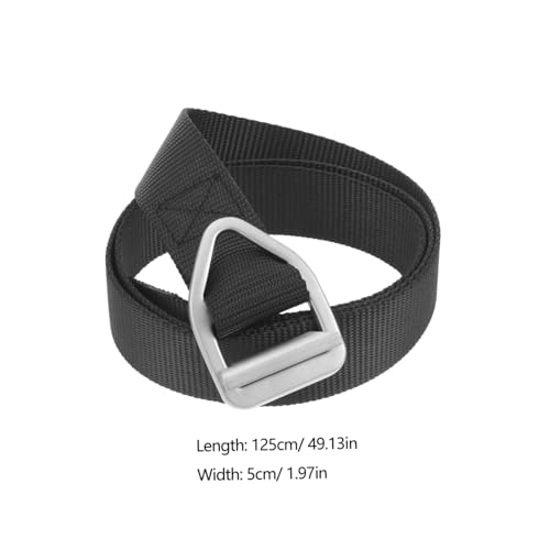 Men Work Belt Heavy Duty Canvas Belt Hiking Gear Military Men Outdoor Fit2