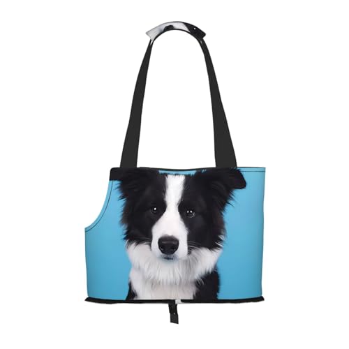 Sac de transport Border Collie pour soulager le dos du maître de chiot - 3