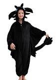Unisex Children Animal Onesie Pajamas, Kids Flannel Halloween Costume Christmas Pajamas For Girls and Boys 4-13Y