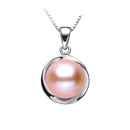 Collier perle authentique pendentif haut de gamme en nacre naturelle pour dame