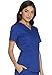 Scrubs for Women Workwear Core Stretch V-Neck Top, Soft Brushed Twill Plus Size WW630, 3XL, Black
