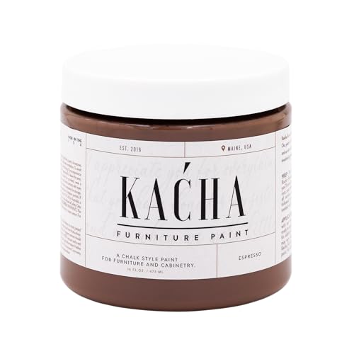 Kacha Furniture Paint | Brown Chalk Style Paint for Furniture,