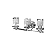 Designers Fountain 6693-CH Essence 3-Light Bathroom Vanity Light Fixture, Chrome