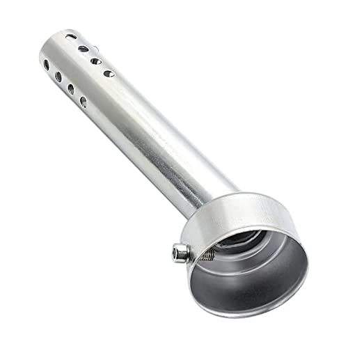 Baceyong Universel Moto Échappement Peut Silencieux Universel Moto Incliné Échappement Insert Baffle Fin Peut 48mm/1.9inch Universel Réglable Silencieux