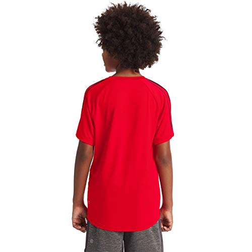 C9 Champion Boys' Fashion Tech Short Sleeve T Shirt, Crimson, XL4
