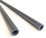 16mm Carbon Fiber Tube 16mmx12mmx500mm 3K roll Wrapped Twill Matte Surface 2pcs