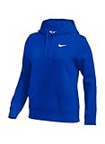 Nike Womens Pullover Fleece Hoodie (US, Alpha, Large, Regular, Regular, Royal)