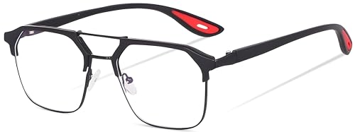 Image of Roshfort Blue Light Blocking Glasses, Computer Reading /Gaming /TV /Phones Glasses for Women Men,Anti Eyestrain & UV Glare