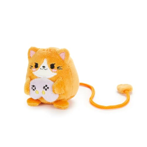Balvi Marcapáginas Fluffy Kawaii Gamer Color Naranja Gato Jugador de Videojuegos...