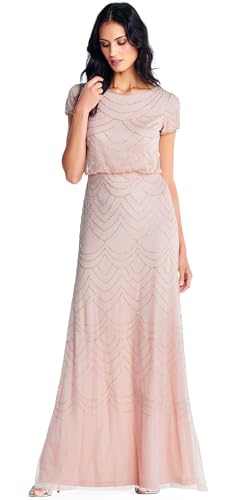 Image of Adrianna Papell Embellished Mikado Gown