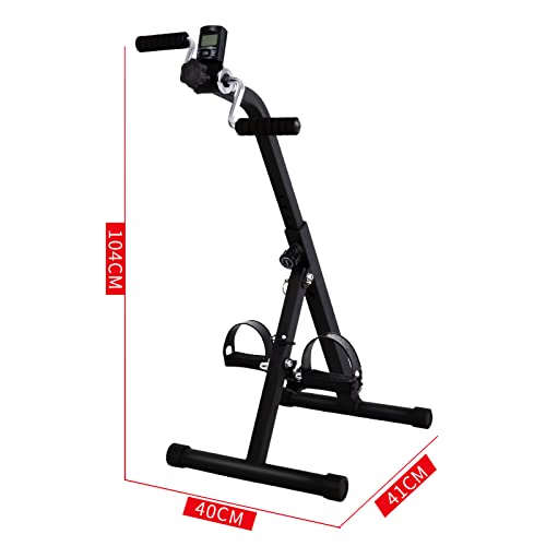 Bicicleta estática con resistencia ajustable para ejercicios miniatura 2