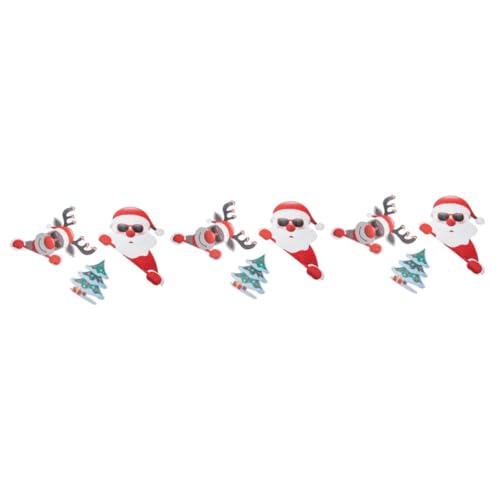 Aimants de voiture des années 90 et téléavertisseurs de Noël PRETYZOOM