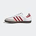 adidas Men's Samba OG FTWR whiteBetter 12 US, White/Better Scarlet/Supplier Colour, Wide