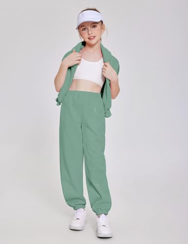 Image of Arshinet Girls 2 Piece Outfits Oversized Sweatshirt and Sweatpant Sweatsuit
