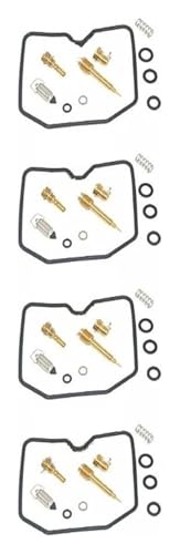 Kit de reparación para carburador Suzuki GSF650 Bandit 2004-2005 con 4 juegos de juntas