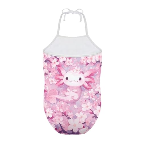 Image of Girls One Piece Swimsuit Summer Quick Dry Beach Sport Bathing Suit Halter Strap 1-10 Little Kids Toddler Swimwear