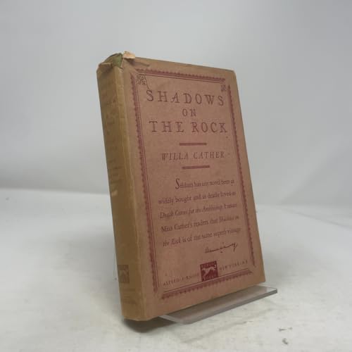 Shadows on the Rock (1st Edition) [Unknown] B000Q0U5UO Book Cover