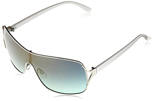 Rocawear Mens Semi-Rimless Rectangular Metal Sunglasses