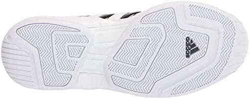 adidas Unisex Pro Model 2G Basketball Shoe, White/Black/White, 7 US Men | Image 3
