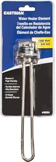 Eastman 60054 Straight Water Heater Element, 240V x 1500W