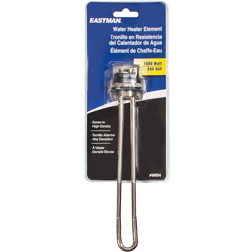 Eastman 60054 Straight Water Heater Element, 240V x 1500W