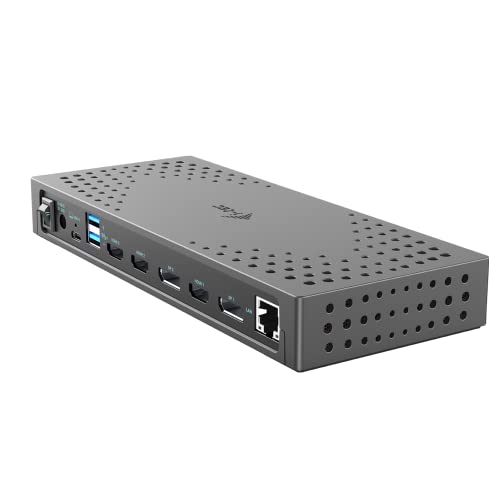 Hub USB i-Tec CATRIPLE4KDOCKPD2 estación de acoplamiento universal Thunderbolt y USB-C
