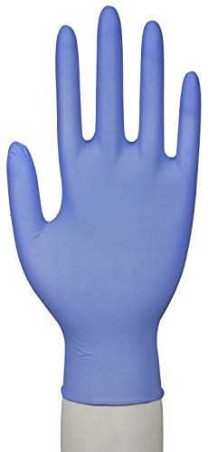 Abena Nitrile Powder-Free Medium Gloves, Blue