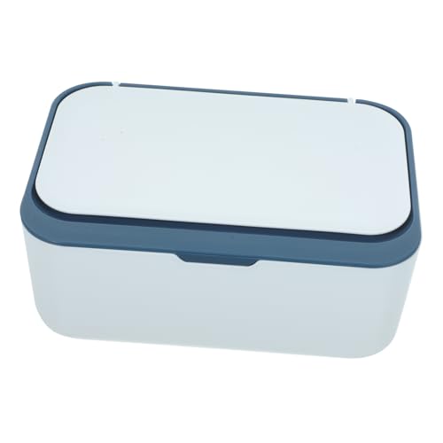 iplusmile Caja Organizadora para Toallitas Plásticas con Tapa Dispensador Reutilizable de Compacto Resistente Gran Capacidad para Hogar y Oficina Almacenamiento Seguro para Pañuelos y Wipes