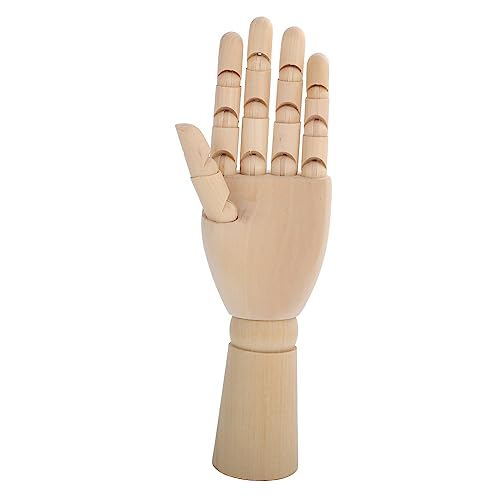 Beatifufu Hand Models for Sketch Wooden Puppet Hand Crafts Creative Painting Movable Joint Puppet