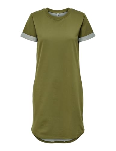 JDY Jdyivy S/S Dress Jrs Noos, Vestito casual Donna, Verde