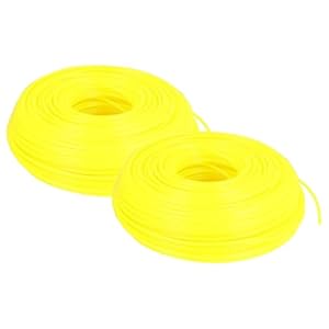 vhbw 2x Universal Rasentrimmer Faden Gelb