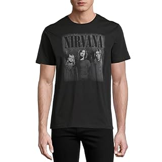 T-shirt Nirvana pour homme - Les Beatles, Paul McCartney, John Lennon, RIngo Starr, George Harrison