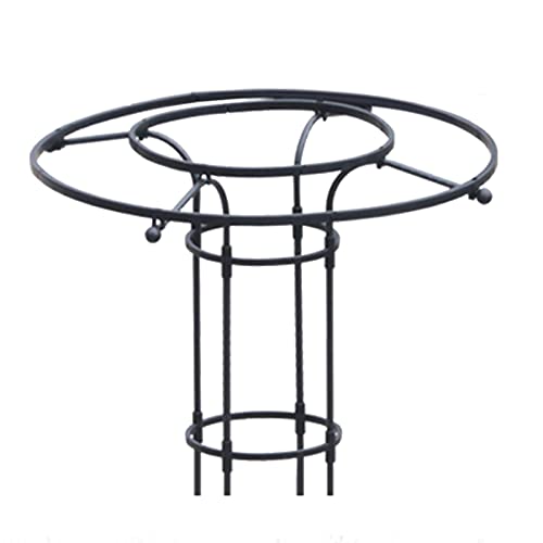 Generic 220610DJ03-5-10010-1636526131 Garden Obelisk Trellis For Climbing Plants, 82.7Inch Decorative Vertical Metal Umbrella Trellis Tower Frame Outdoor Flower Support Cage Climbing Stand Rack thumb #2