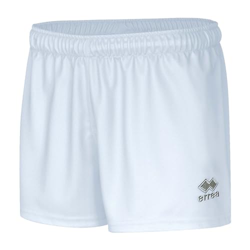 Short de rugby Brest blanc Errea textile respirant de sport
