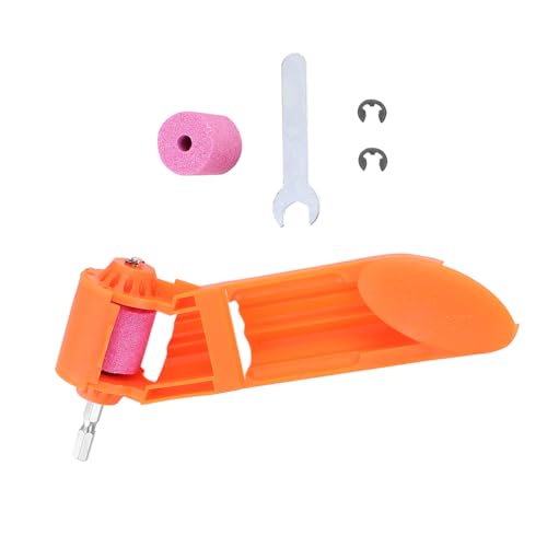 Ipetboom Afilador de Brocas Eléctrico Portátil para Brocas de Hierro de Mango Recto Herramienta de Afilado Rápida y Fácil para Bricolaje y Construcción