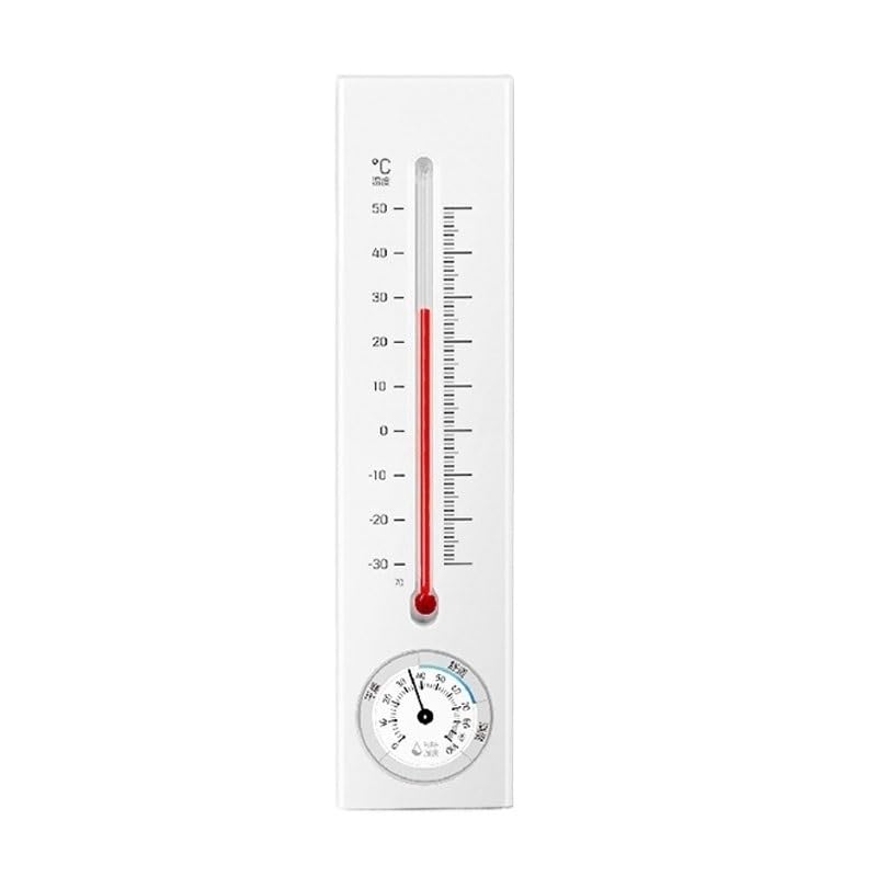 Wall Mounted Outdoor Indoor Greenhouse Temperature Gauge for Home Office