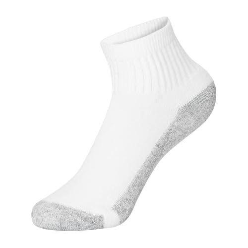 Image of Hanes Boy's Red Label Comfort Cotton Ankle Socks (12 Pack)