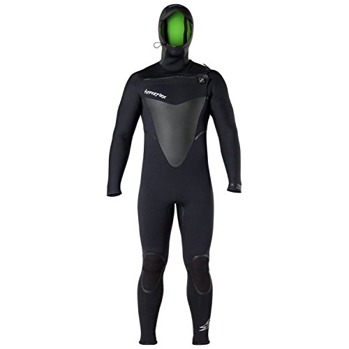 Hyperflex Wetsuits Men's Voodoo 6/5/4mm Hooded Front Zip Fullsuit