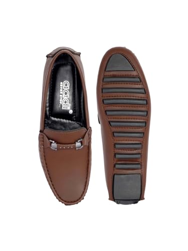 Image of AADI Men's Synthetic Leather Outdoor Loafer Shoes