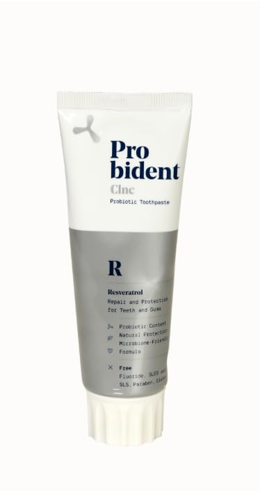 Probident Clinic Doğal Yoğun Bakım Resveratrol Içeren Florürsüz Diş Macunu Anında Beyazlatıcı Etki
