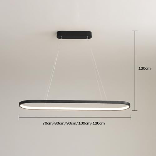 Luminaire suspendu d'intérieur LED moderne à intensité variable - 6