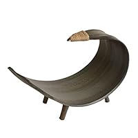 MANJA OTH-0120 バリ雑貨 パームリーフ折り返しトレイ(パンダン巻き) アジアン雑貨 エスニック アジアンテイスト 玄関 リビング トレイ 小物入れ